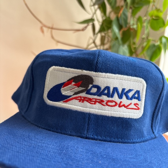 RARE DANKA ARROWS FORMULA 1 Racing F1 Yamaha A18 trucker hat 1990's - Picture 2 of 8